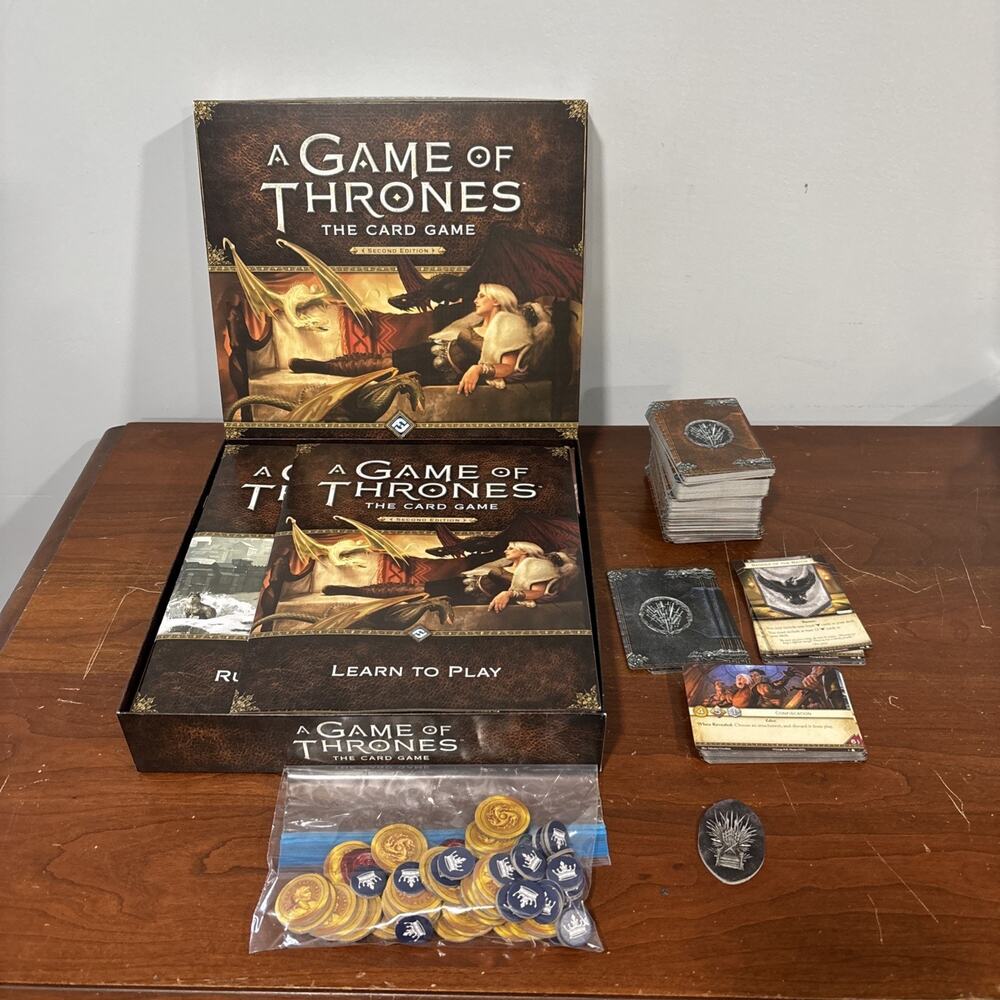 A Game of Thrones The Card Game Second Edition Core Set Complete EUC